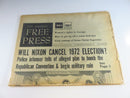 Los Angeles Free Press Vol 8 No 43 Oct 22-29 1971 Will Nixon Cancel 1972 Election? — front view