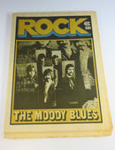 Rock Newspaper Magazine 1971 Volume 3 No 6 The Moody Blues Cover product image for Just Stuff I Sell, clear front view, neutral background, original listing photo, optimized descriptive alt text, centered composition variant 2
