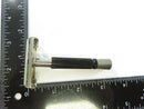 Vintage Gillette Twist-To-Open Safety Razor Black Textured Handle Silver Tone Metal Shaving Tool 3.25 Inch