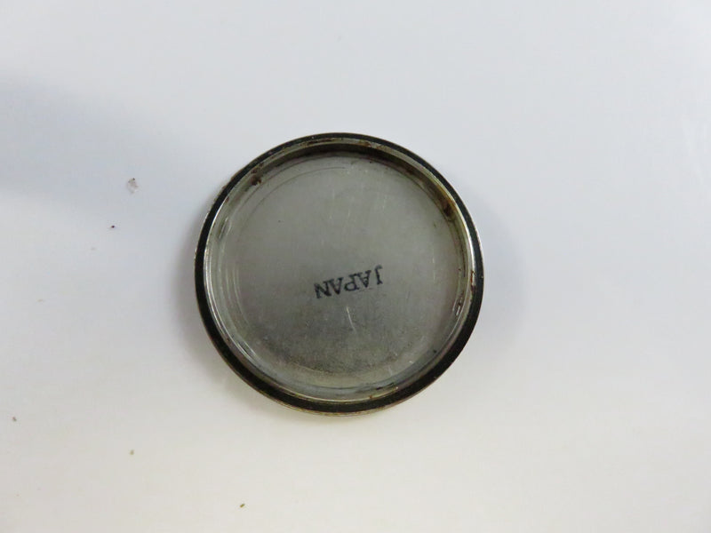 Elgin Steel PQS 5 ATM Japan Quartz Diver Watch Black Dial Date 40mm Stainless Bracelet Men's Sport Japan Made