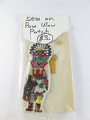 Morning Kachina Embroidered Sewing Patch Vintage NOS Applique 5.25 Inch Original Package