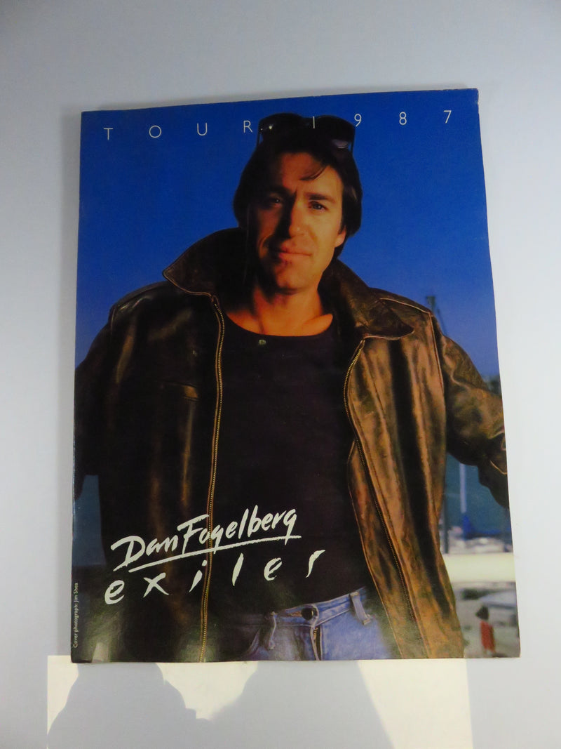 1987 Dan Fogelberg Exiles Official Tour Program USA