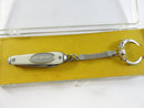 Vintage Virginia Souvenir Colonial Pocket Knife Keychain – 2-Blade Knife, Original Box