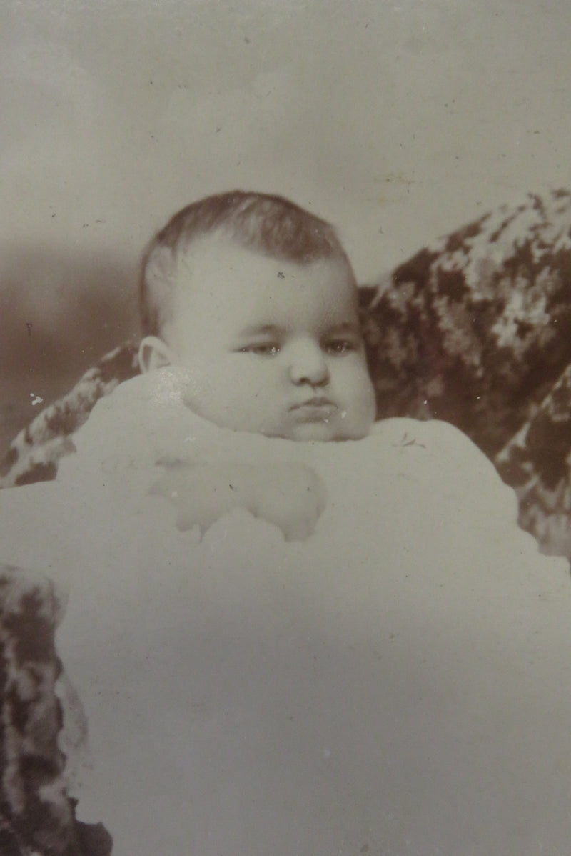 Pudgy Baby Hidden Mom? Antique Cabinet Card Brittoff York PA