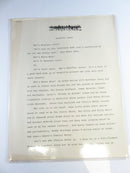 Barefoot Jerry Monument Records Photo with 3 Page Bio Sheet Wayne Moss