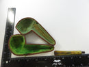 Antique Warranted French Briar Pipe Case with Stem Early 20th C. Lightweight Form 5 Inch