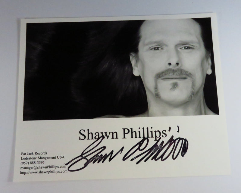 c2005 Shawn Phillips Autographed 8x10 Photo