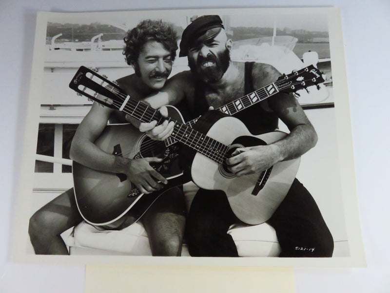 1971 Dustin Hoffman Shel Silverstein Cinema Center Film 8x10 Press Photo