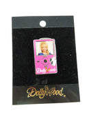 Dollywood Pink Player Dolly Parton Photo Enamel Souvenir Pinback 1.38 x 0.88 In
