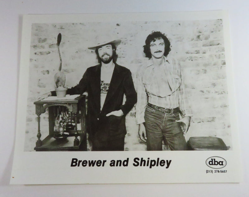 Brewer & Shipley DBA 8x10 Black & White Press Photo