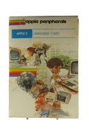 Apple Peripherals Apple 2 II Language Card Empty Box c1981 — front view