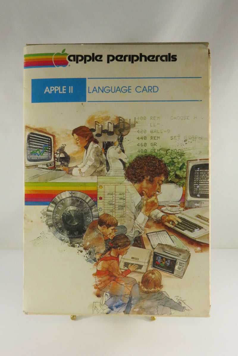 Apple Peripherals Apple 2 II Language Card Empty Box c1981
