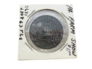 Silver coin with 'Pennsylvania Farm Show Harrisburg' text on a white background