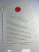 c1985 Kenny Loggins Columbia Records Photo with Bio Sheet Press Kit — Entertainment Memorabilia:Music Memorabilia:Rock & Pop: