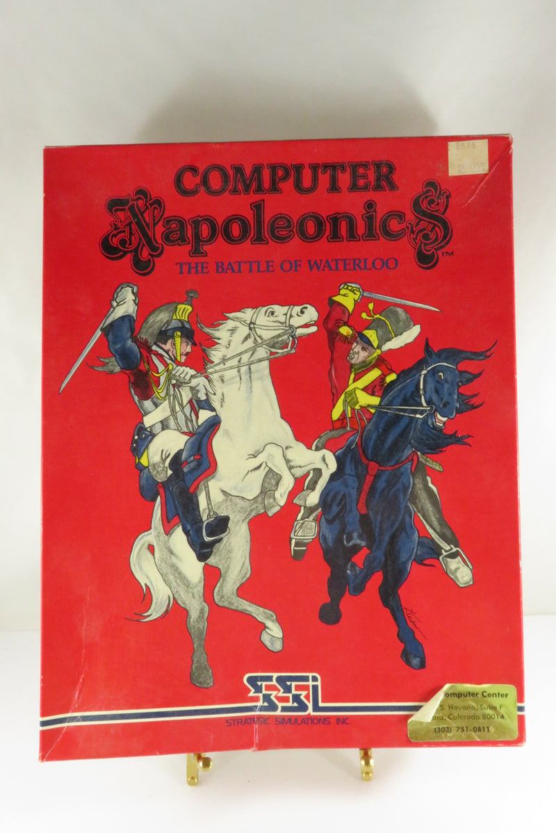 Strategic Simulations Inc Computer Napoleonic Apple 2 The Battle of Waterloo