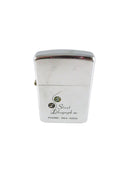 White metal container with 'Stant Lithograph' branding on a white background