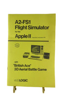 A2-FS1 Flight Simulator For the Apple 2 Game Manual 1st Edition 3rd Printing — front view