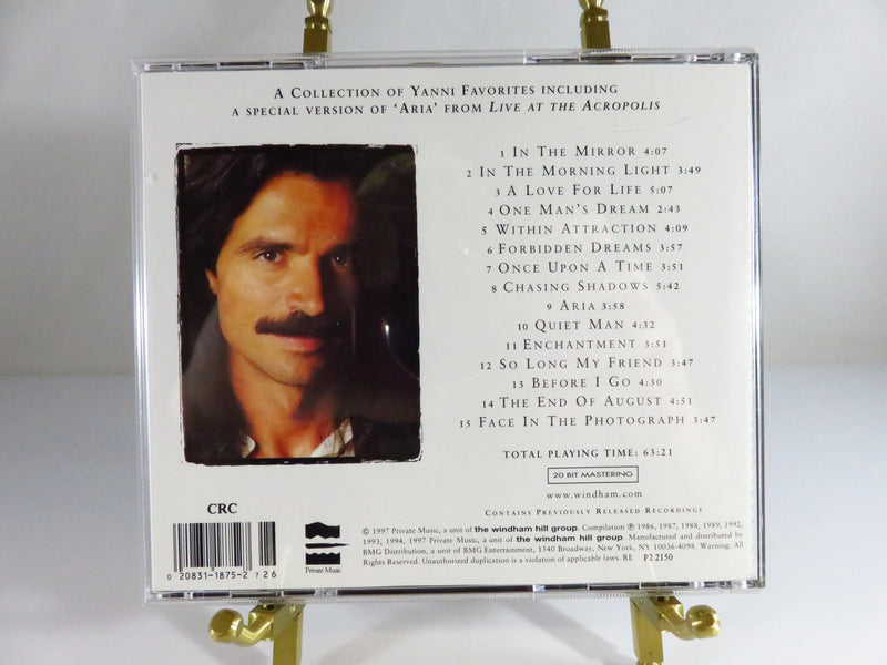 Yanni - In The Mirror Music CD P2-2150 Private Music Club Edition