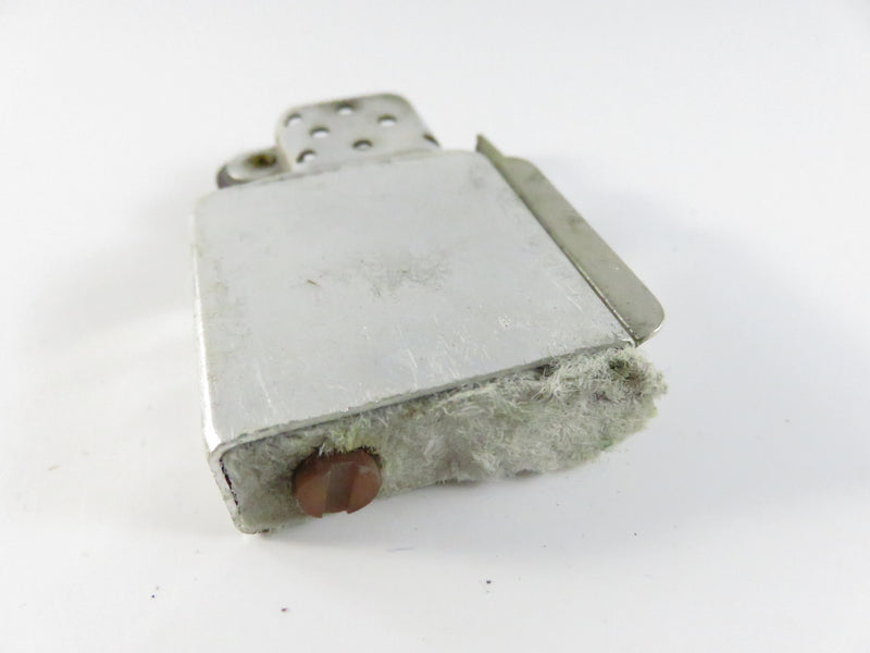 Vintage Park Chrome Flip-Top Advertising Lighter Stant Lithograph USA Promo Piece