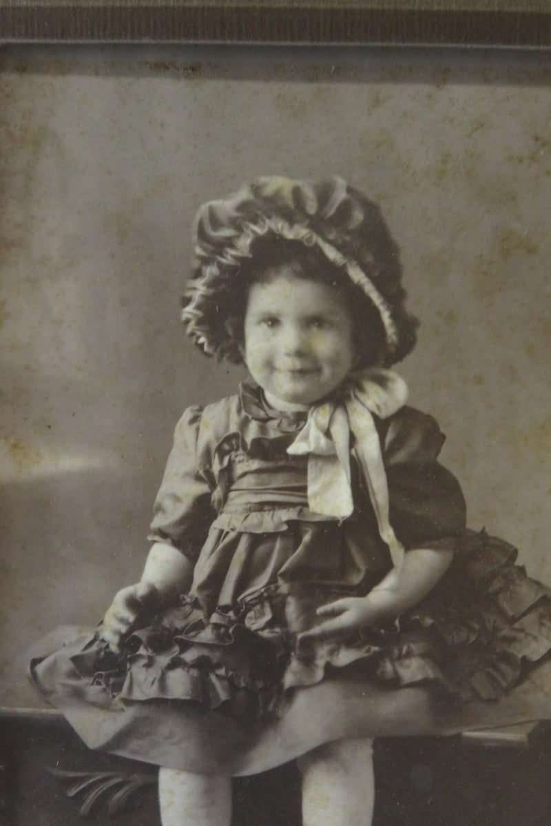 A c1915 Real Photograph Post Card of Mary Redman in a Little Bo-Peep Outfit