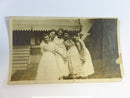 c1920's Five Named Sitters Photograph 4 1/4 x 2 1/2 — front view