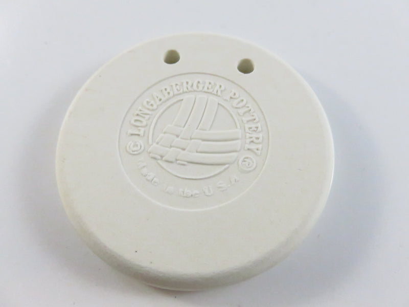 Longaberger 1997 “Congratulations” Ceramic Tie-On Basket Accessory 33685