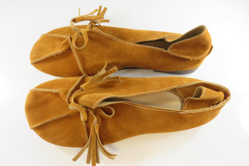 Real Leather Moccasins Loafers Flats Shoe Fairy Garden Size EU 41/US 10