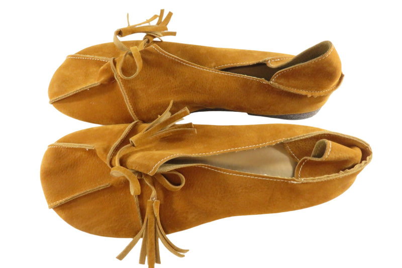 Real Leather Moccasins Loafers Flats Shoe Fairy Garden Size EU 41/US 10