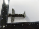 Vintage Pewter Totem Pole Figurine 2.5” Northwest Coast Style Collectible Sculpture