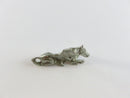 Vintage Pewter Foal Figurine Miniature Collectible Metal Sculpture