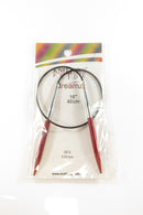 Knitters Pride Dreamz 16" US 8 Circular Knitting Needles — front view