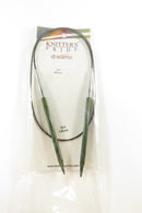 Knitters Pride Dreamz 32" US 9 Circular Knitting Needles — front view