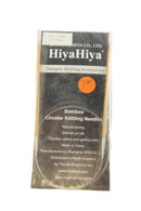 Shanghai Hiya Designer Circular Knitting Needles Stainless Steel 24" US 4 — front view