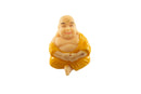 Fun Yellow Buddha Pencil Topper 2004 ACC — front view