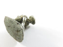 Pewter Prospector Figurine Vintage Miner Panning Sculpture Late 20th Century