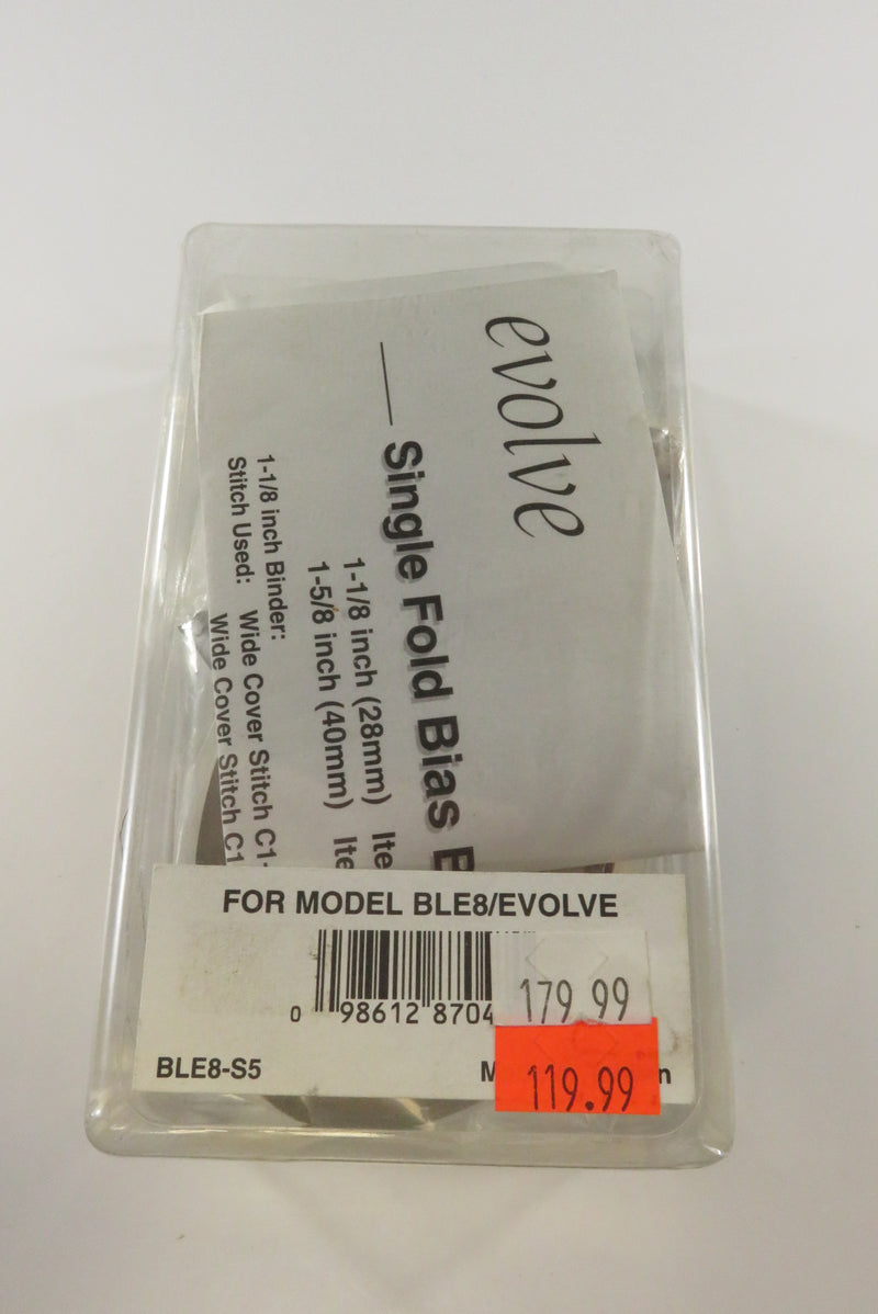 Single Fold Bias Binder 40mm Baby Lock BLE8-S5 Serger Accessory