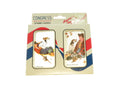 Vintage Set of Two Deck Norman Rockwell Playing Cards Dog Boy Design — front view