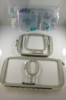 4 Piece Set Embroidery Hoop Set Unknown Machine — front view