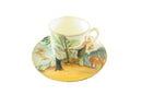 c1950 Rare Pennsylvania's Grand Canyon Tea & Saucer Hand Painted Travel Souvenir — Pottery & Glass:Pottery & China:China & Di