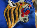 Vintage Hawaii Tiger Embroidered Sukajan Style Satin Jacket XL Korea