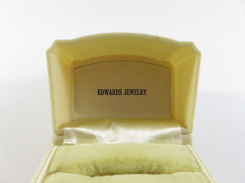 Vintage Warner J.C. Co. Art Deco Celluloid Ring Box Edwards Jewelry Buffalo NY