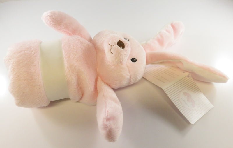 Munchkin Pie Pink Bunny Rabbit Security Blanket for Babies by Cubbies