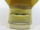 Vintage Warner J.C. Co. Art Deco Celluloid Ring Box Edwards Jewelry Buffalo NY