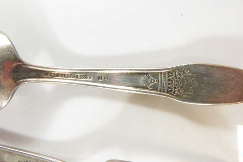 1847 Rogers Bros. 1937 First Love Pattern Infant Fork & Spoon Set