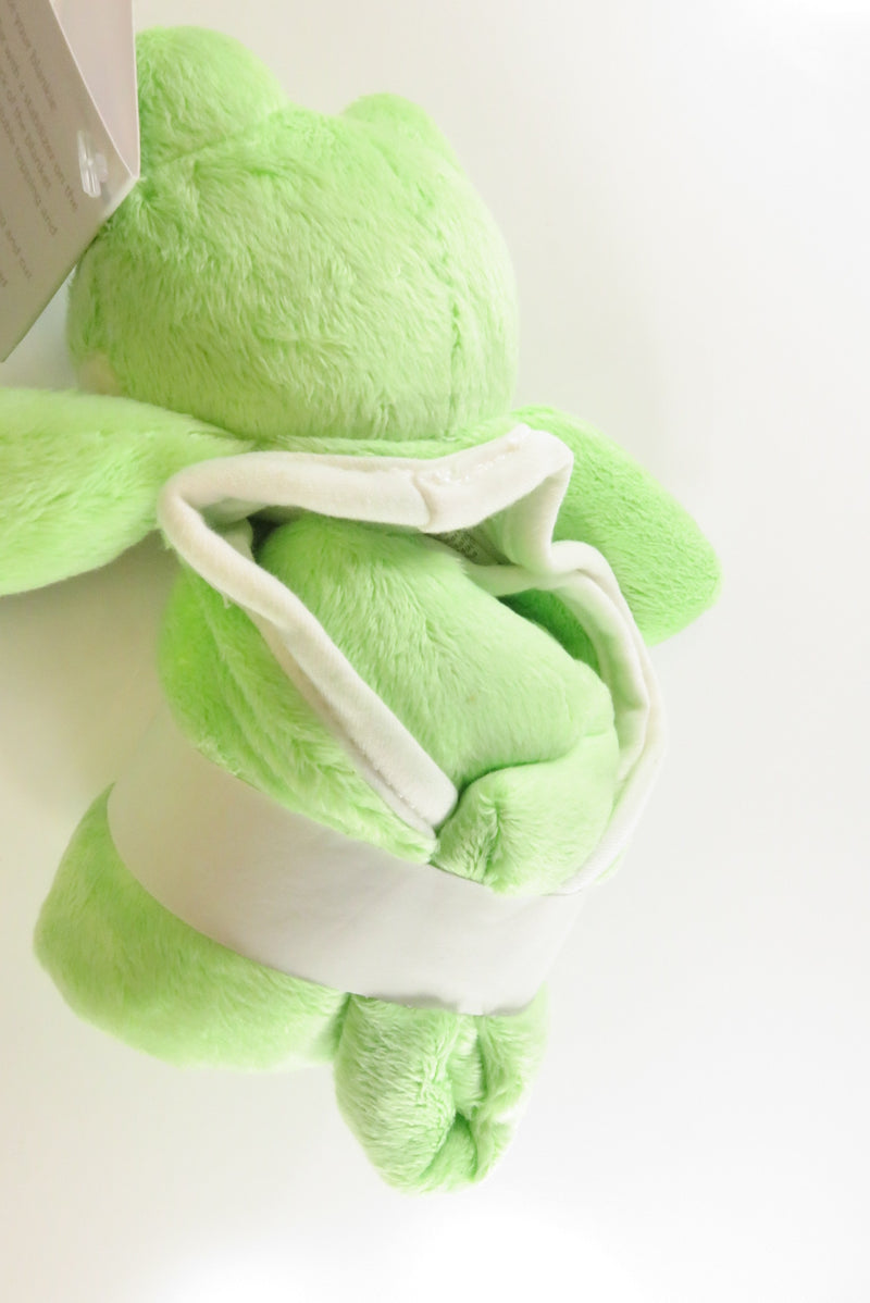 Froggie Woggie Green Frog Security Blanket for Babies by Cubbies