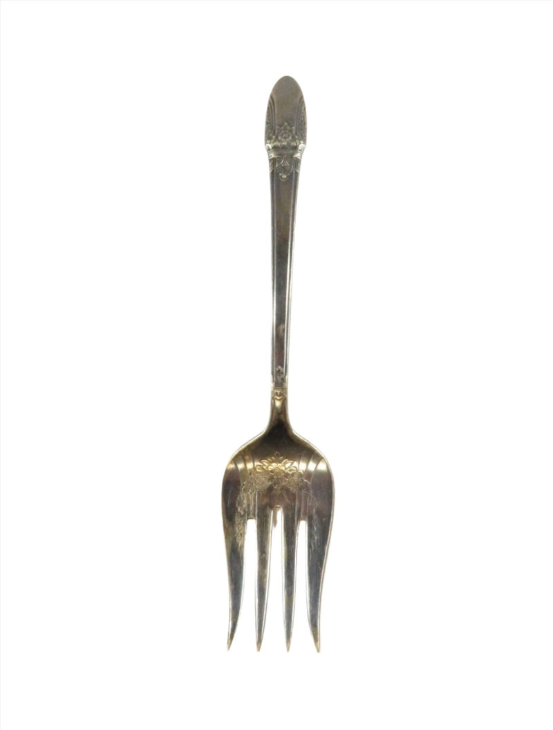 1847 Rogers Bros. First Love Pattern, Individual Dessert Fork, 1937 Salad / Dess — Home & Garden:Kitchen, Dining & Bar:Flatwa