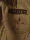 Vintage Girl Scouts Brownie Uniform Set c1947–1954 Dress Hat Tie