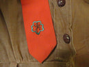 Vintage Girl Scouts Brownie Uniform Set c1947–1954 Dress Hat Tie