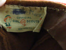 Vintage Girl Scouts Brownie Uniform Set c1947–1954 Dress Hat Tie