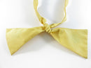 Vintage 1960s Girl Scout Junior Yellow Uniform Tie with GS Trefoil Emblems